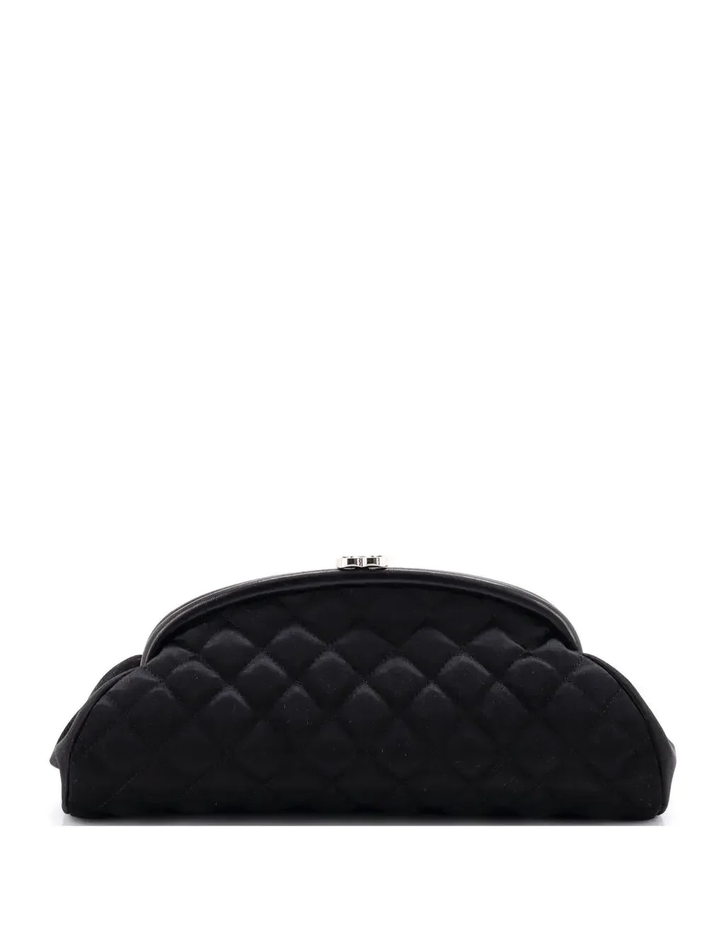 Chanel Timeless Clutch Quilted Satin #324648C19B